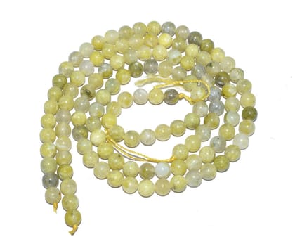 Serpentine Gemstone Round Beads 15 Inch String.Per String of Approx 62 Pcs , SEP-695-1 String / 6 MM