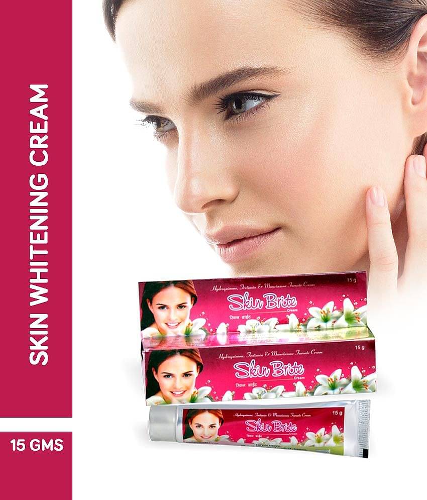 SKINBRITE SKIN WHITENING CREAM 15 GM (PACK OF 10) Hand Cream 150 g Pack of 10