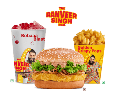   Ranveer Singh Meal McChicken  Xplode 
