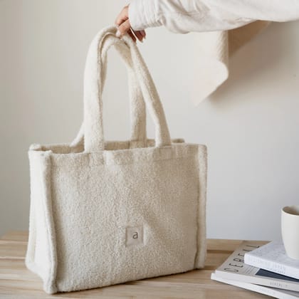 Cloud Tote (Large)-Large / Ivory