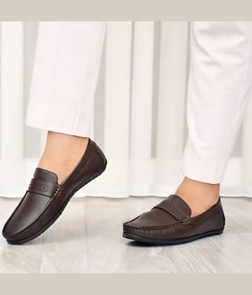 FOGGY Tan Men's Slip on