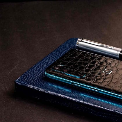 Black Crocodile Leather Black Crocodile Leather