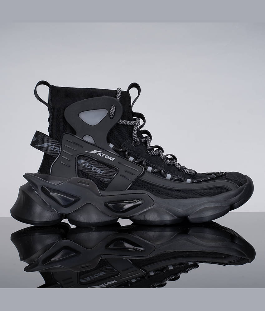 ATOM Gansta1 Black Men's Sneakers