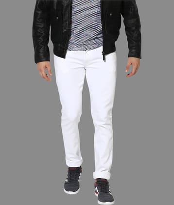 Lawson - White Denim Slim Fit Men's Jeans ( Pack of 1 )