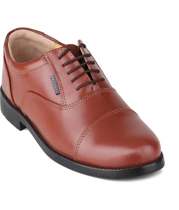 Red Chief Tan Men's Oxford Formal Shoes