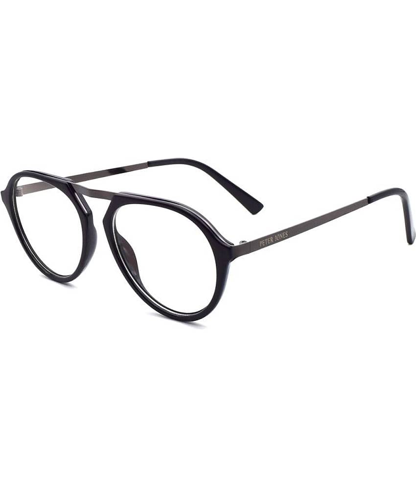 Peter Jones Black Pilot Spectacle Frame 2707B