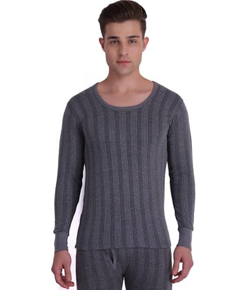 TT Cotton Blend Men's Thermal Tops ( Dark grey )