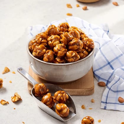 Whole Foods Gur Coated Peanut Balls - 70G