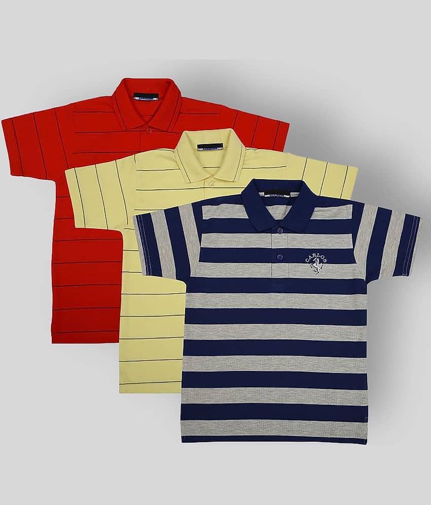 NEUVIN Pack of 1 Boys Cotton T-Shirt ( Multi Color )