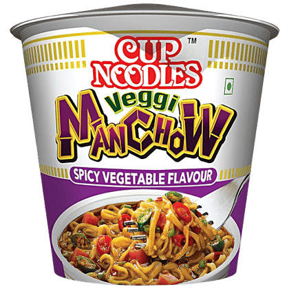 Nissin Cup Noodles - Veggi Manchow, 50 g Cup