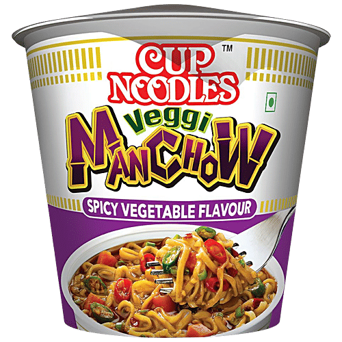 Nissin Cup Noodles - Veggi Manchow, 50 g Cup