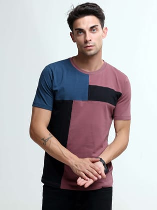 Blitz clay pink light weight tshirt-S