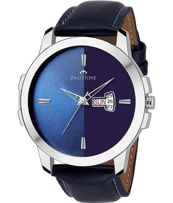 Swisstone WT385 Leather Analog Men's Watch