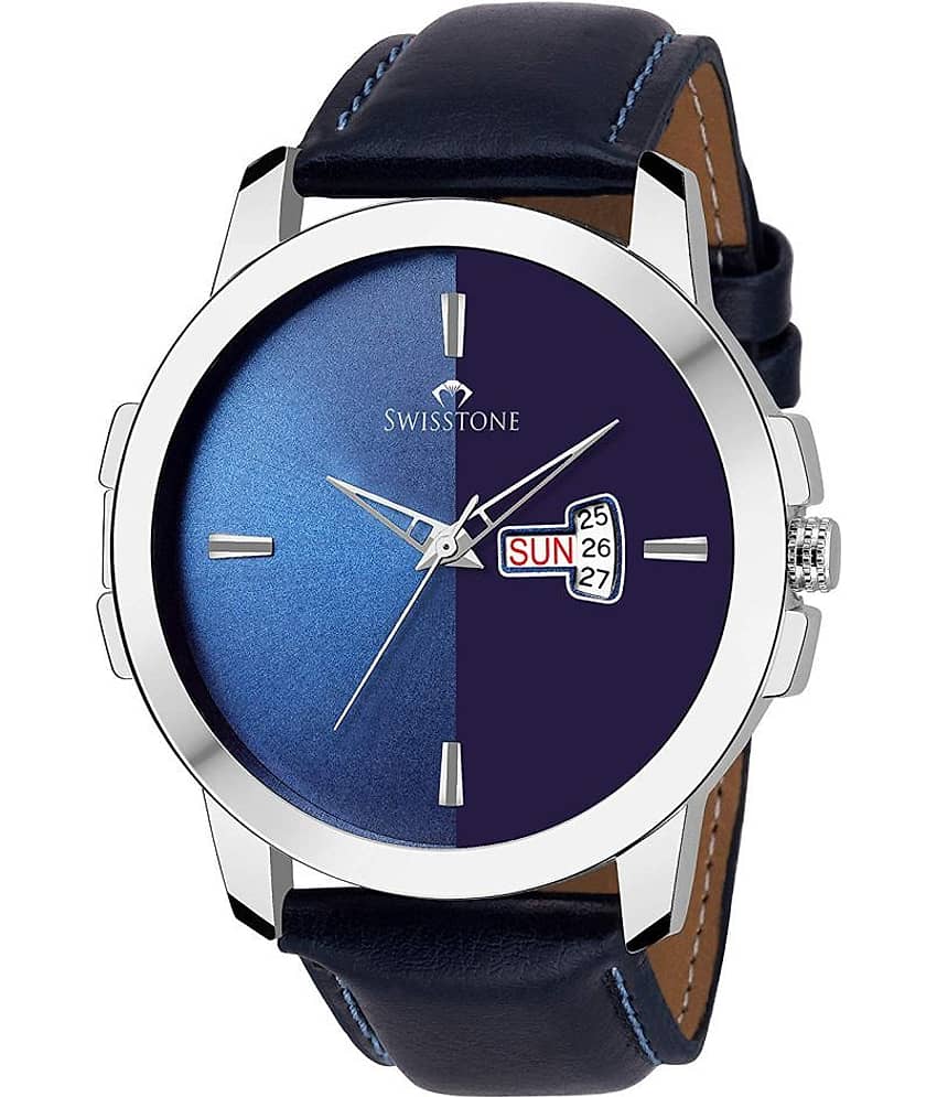 Swisstone WT385 Leather Analog Men's Watch
