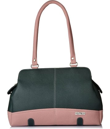 Fostelo - Maroon  PU Shoulder Bag