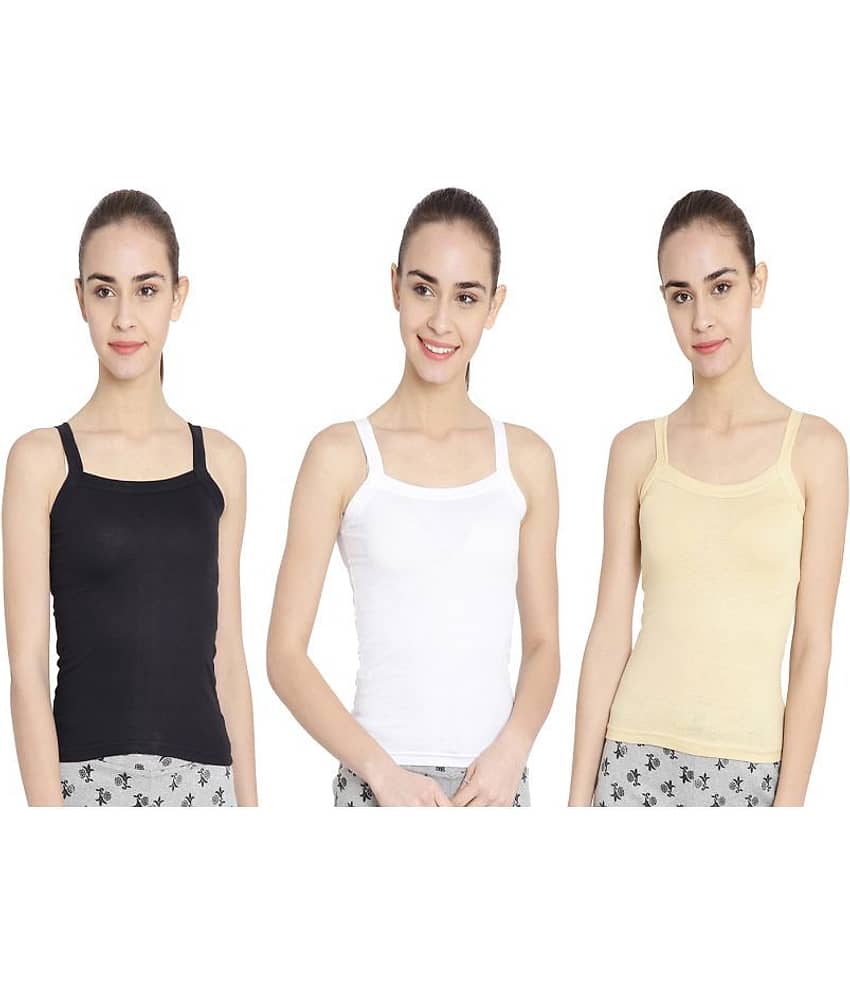 Leading Lady Cotton Blended Camisoles - Multi Color