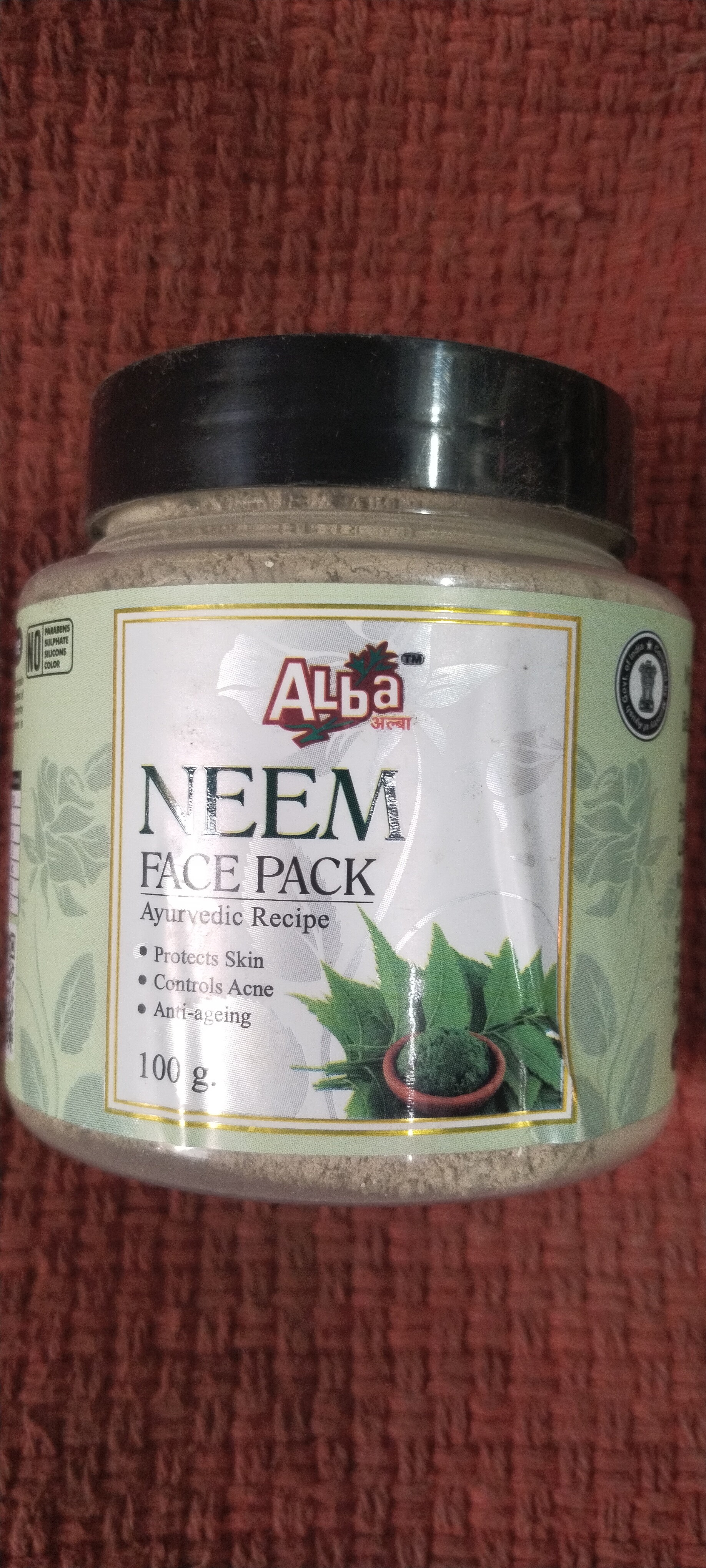 Alba Neem Face pack Ayurvedic recipe 