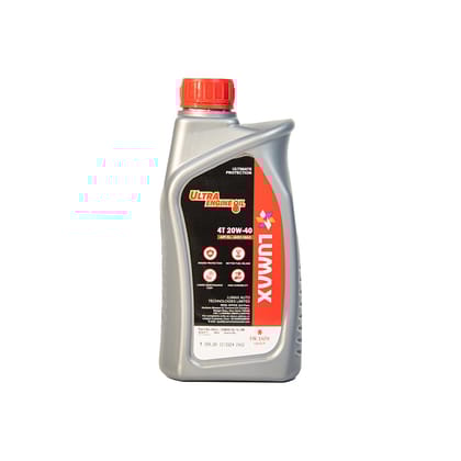 Lumax Ultra Engine Oil 4T 20W-40 Motorbike Engine Oil | 1L | API SL, JASO MA2 Certified | High Performance 4-Stroke Bike Oil for Smooth Ride & Engine Protection Lumax Ultra Engine Oil 4T 20W-40 Motorbike Engine Oil | 1L | API SL, JASO MA2 Certified | High Performance 4-Stroke Bike Oil for Smooth Ride & Engine Protection