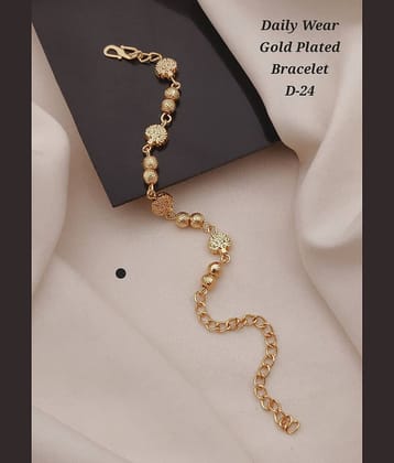 Shivay Fashion Gold Bracelet ( Pack of 1 )