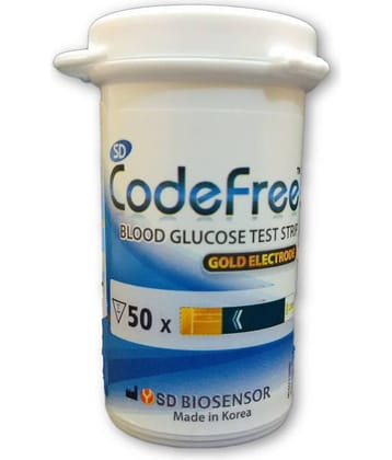 Codefree Sd Bloodglucose 50 Test Strip Without Box