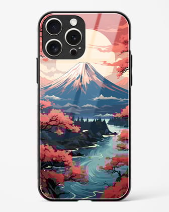 Mount Fuji Art Glass Case Phone Cover