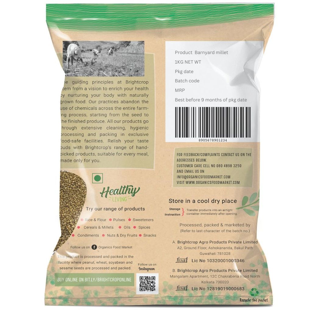 Barnyard Millet (1Kg Pack)
