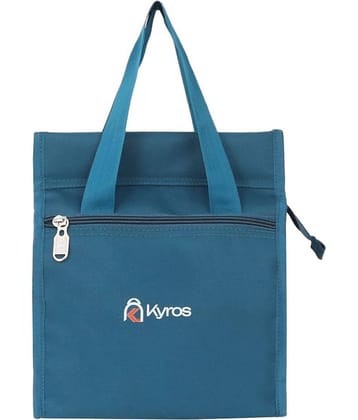 Kyros Blue Polyester Lunch Bag Pack of 1