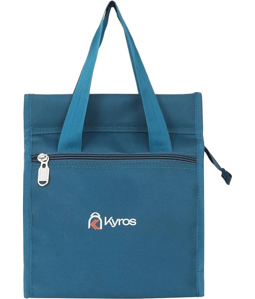 Kyros Blue Polyester Lunch Bag Pack of 1