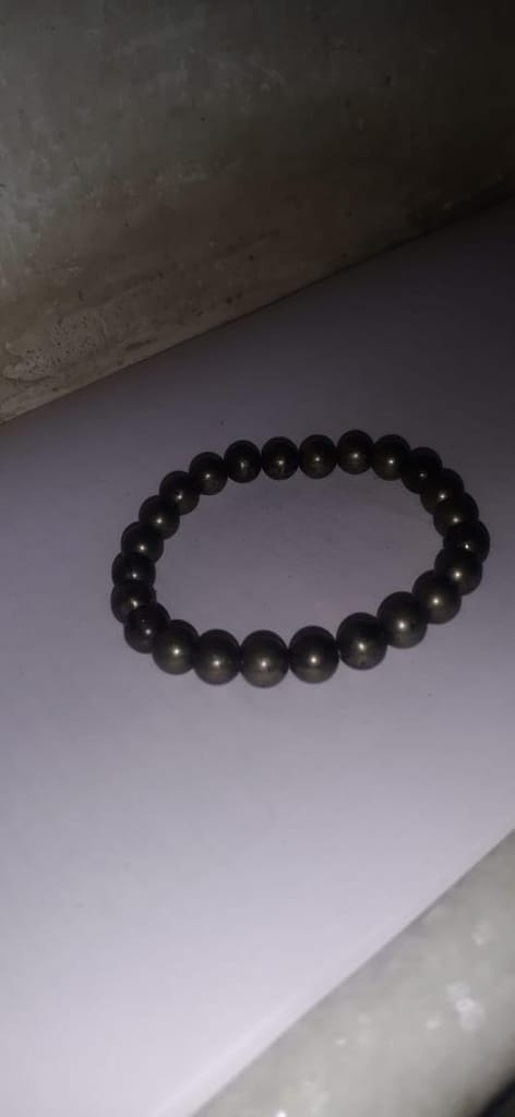 Pyrite Bracelets for Wealth and Courage through Natural Healing Gemstones for Unisex Adults.