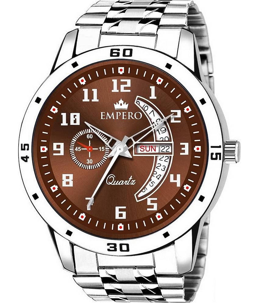 EMPERO - Silver Stainless Steel Analog Men's Watch