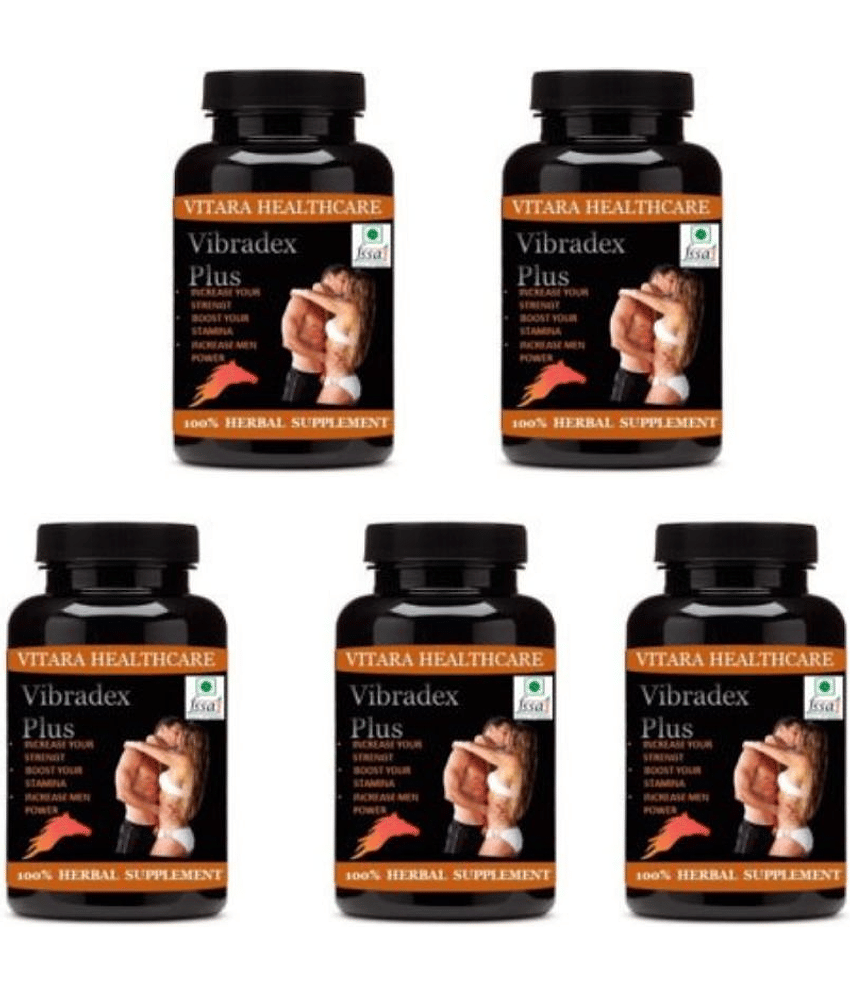 Hindustan Herbal vibradex 150 no.s Capsule Pack of 5
