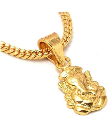 Jewar Mandi - Yellow Pendant ( Pack of 1 )