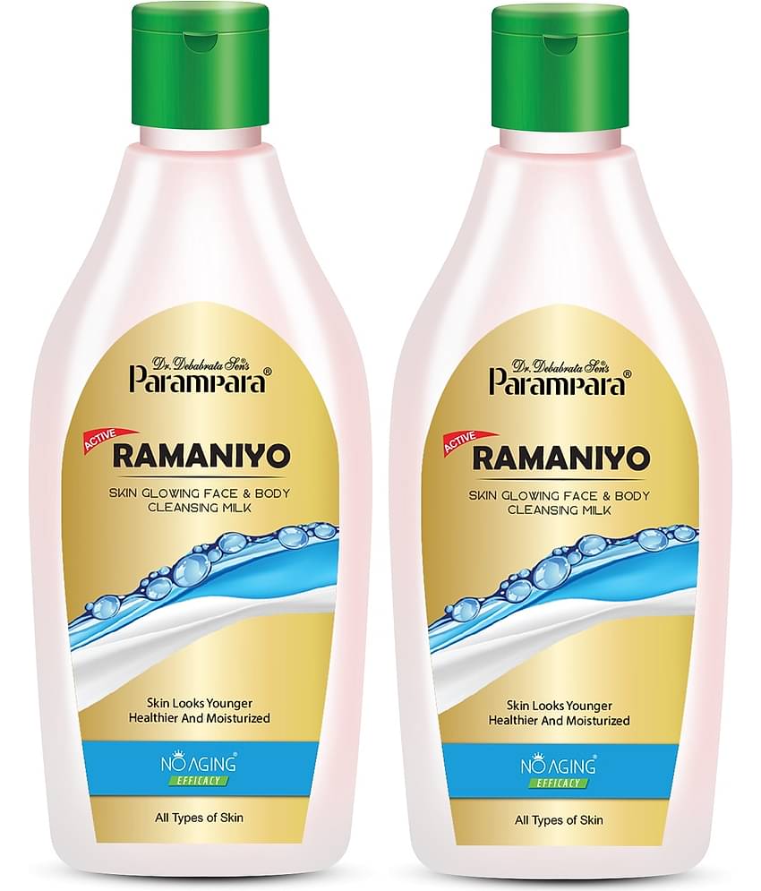 Parampara Ayurved Ramaniyo Skin Glowing Face & Body Cleanser 300 mL Pack of 2