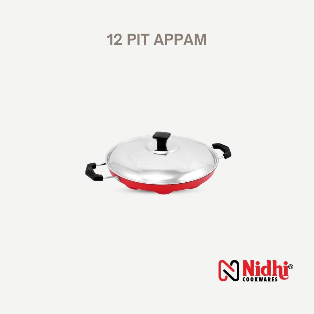 Nidhi Non Stick Appam 12pit Sigma