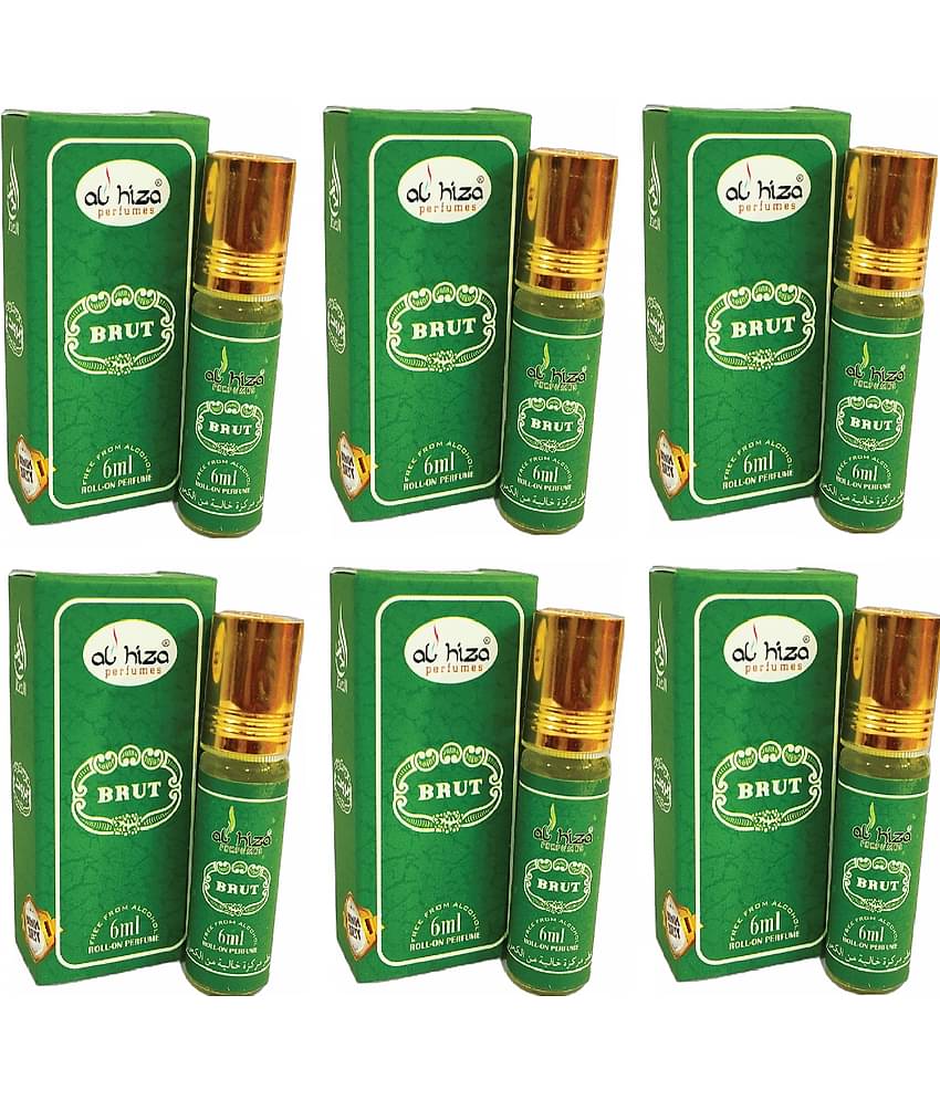 Al Hiza Khus Below 50ml Attar ( Pack of 6 )