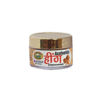 Elworld Agro & Organic Food Products Natural Crystallized Heeng (Asafoetida) -10g