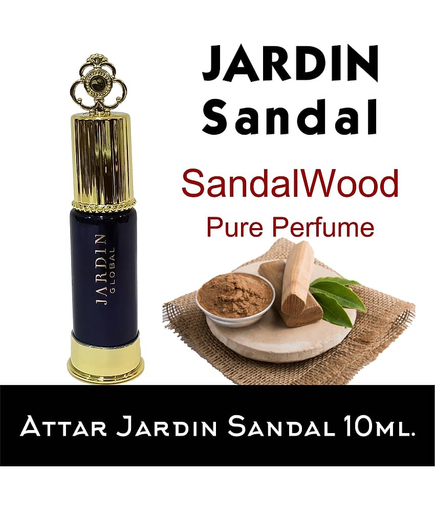 INDRA SUGANDH BHANDAR Attar Jardin Sandal Real Mysore Sandal 8ml Roll On Fancy Pack