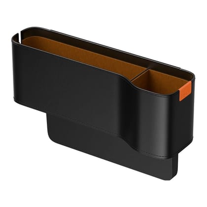 Baseus OrganizeFun Series Car Console Storage Organizer Marble Brown-C20256502001-00-Black