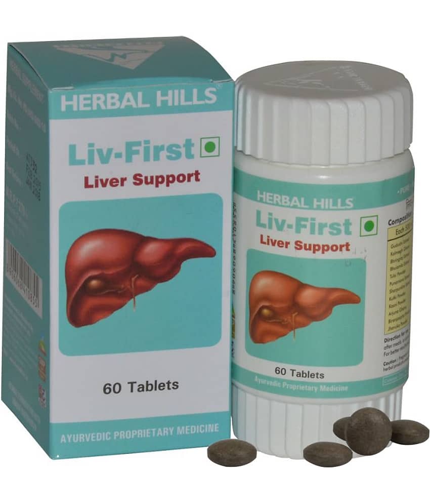 Herbal Hills Liv-First 60  Tablets 500 mg