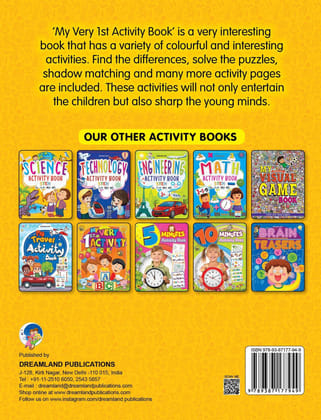 My Very 1St Activity Book [Paperback] Dreamland Publications