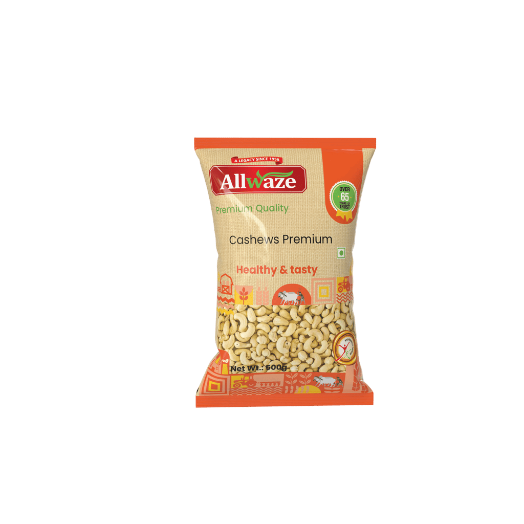 Allwaze Cashews Premium 500gram