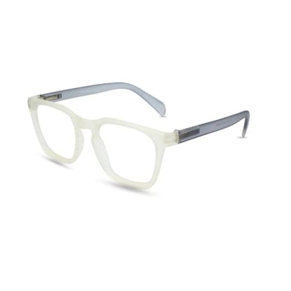 Lensoz Aura Z Square - Matte White & Grey