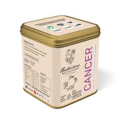 Cancer Turmeric Tulsi Liquorice Chai - A special blend that celebrates the Natural Nurturer