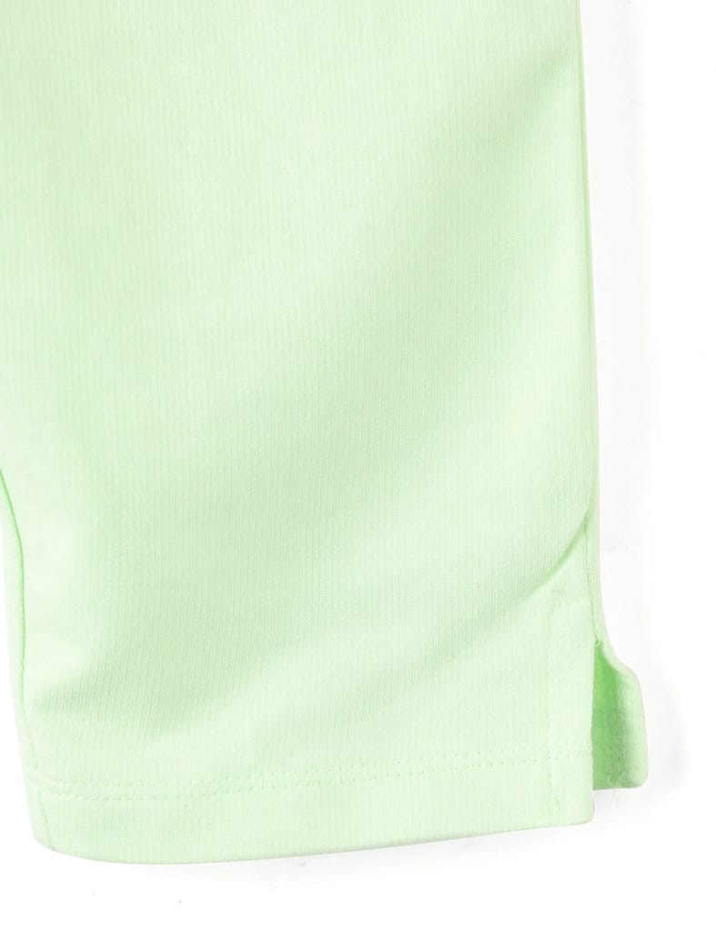 Elegant Kids Girls Capri Pants Cotton French Terry Patina Green Good Vibes 2025 at ShopCircuit |