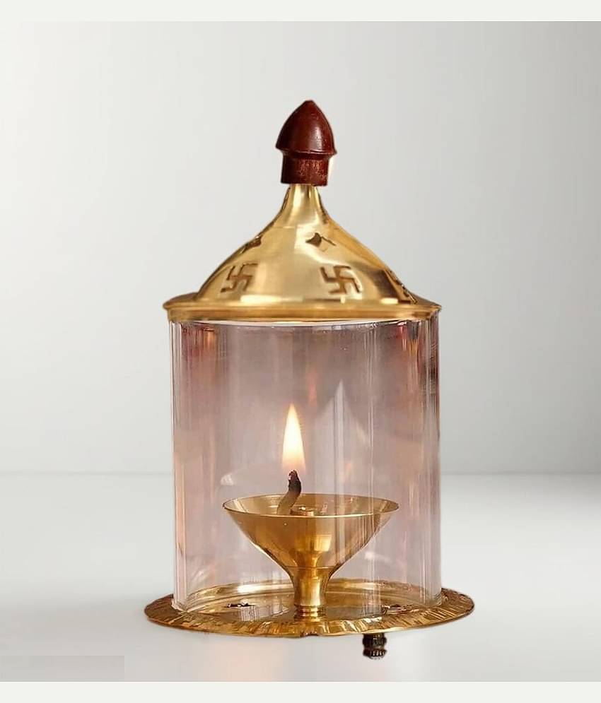 Heaven Decor Brass Akhand Diya - Pack of 1