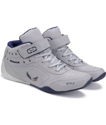 Bersache White Men's Sports Running Shoes