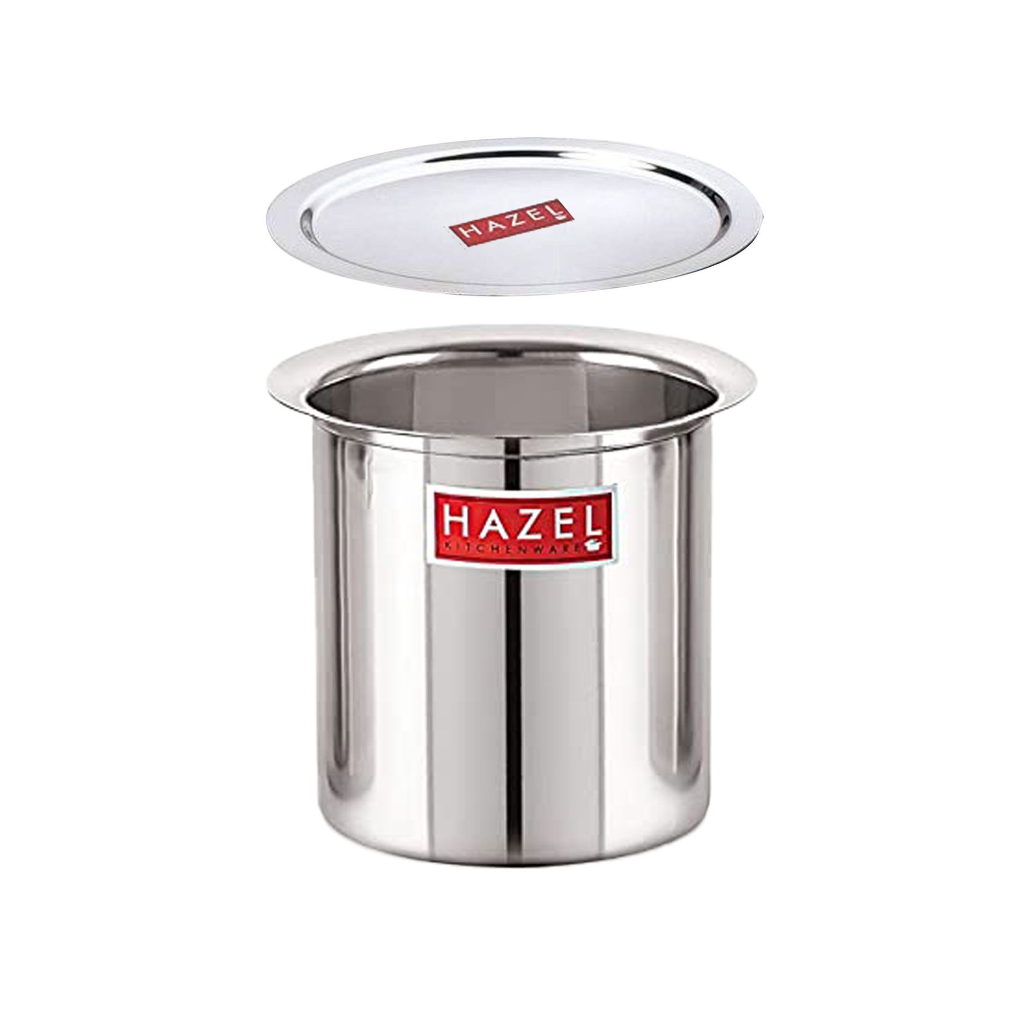 HAZEL Steel Milk Pot with Lid , 1500 ml Stainless Steel Milk Boiler Container , Water Boiling Vessel Gunj for Kitchen