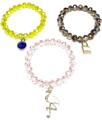 DAIVYA WELLNESS - Multicolor Bracelet ( Pack of 3 )