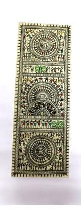 Palak Saxena HandmadeWall hanging Pattachitra Art Work on Tussar Silk for Home and Office Decoration Pattachitra painting Hand painted wall decor Palak Saxena HandmadeWall hanging Pattachitra Art Work on Tussar Silk for Home and Office Decoration Pattachitra painting Hand painted wall decor