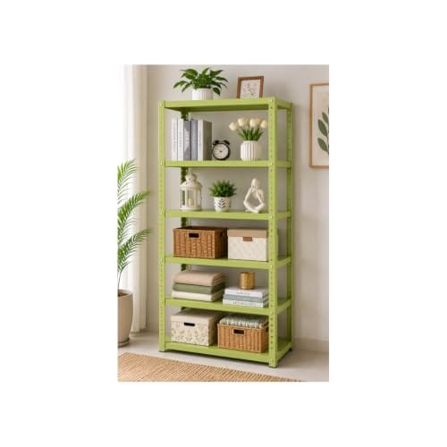 Metal Storage Rack Shelf for Home Decor, Living Room Office Multi-Purpose Organizer,Plant Stand & Display